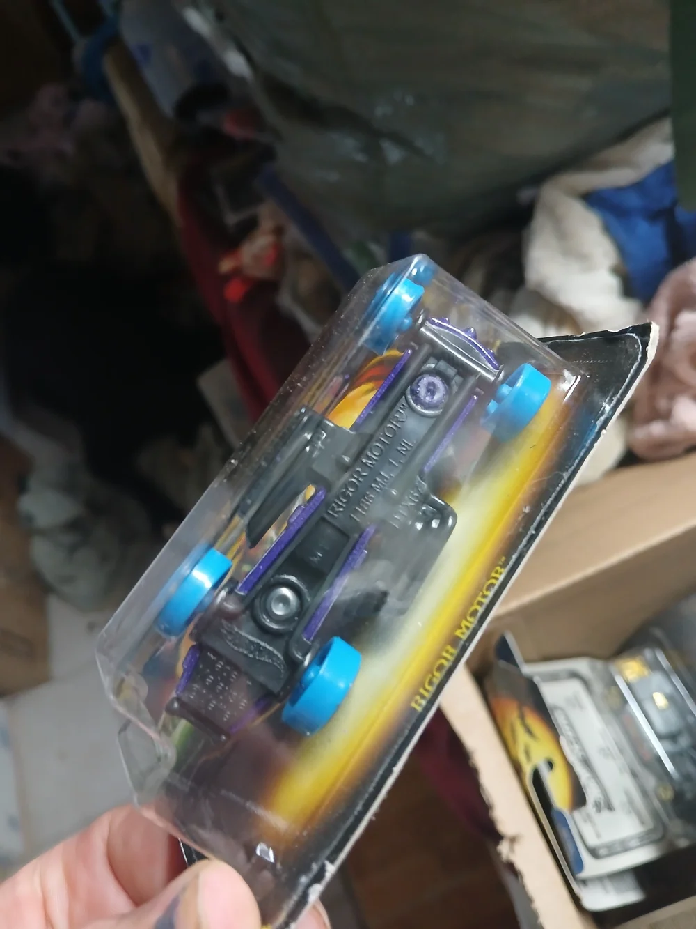 2019 Hot Wheels Happy Halloween Series Rigor Motor die-cast car (number 1/6),